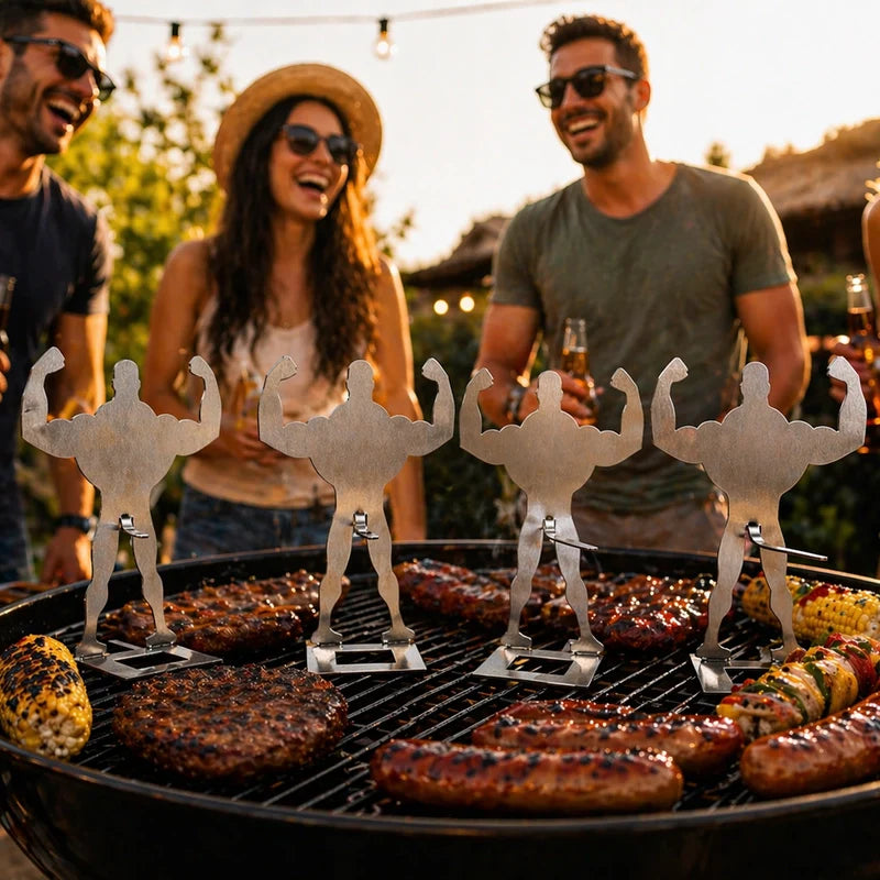 Funny Hot Dog Holder 4-Pack