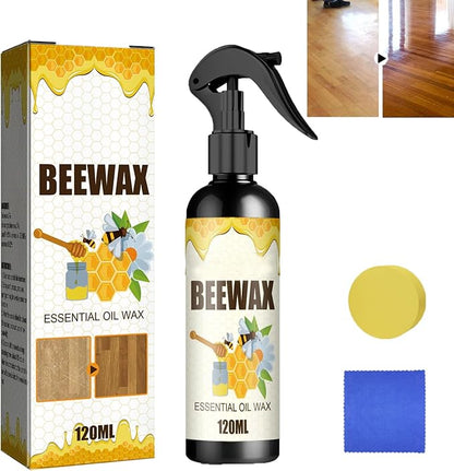 Natural beeswax spray