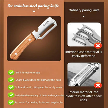 Premium Stainless Steel Vegetable Peeler