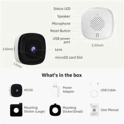 ChroMax 3MP 2K Dual-Band Indoor Security Cam